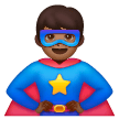 Homem Super-Herói: Tom de Pele Médio-Escuro