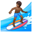 Homem Surfista: Tom de Pele Médio-Escuro