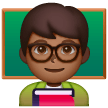 Professor: Tom de Pele Médio-Escuro