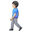 Homem Andando: Tom de Pele Claro