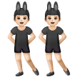 Homens Com Orelhas De Coelho: Tom de Pele Claro