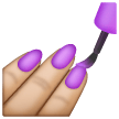 Esmalte De Unha: Tom de Pele Médio-Claro