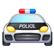 Coche De Policía Próximo