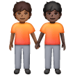 Pessoas De Mãos Dadas: Tom de Pele Médio-Escuro, Tom de Pele Escuro