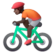 Ciclista: Tom de Pele Escuro