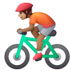 Ciclista: Tom de Pele Médio