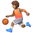 Pessoa Jogando Basquete: Tom de Pele Médio