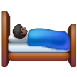 Pessoa Deitada Na Cama: Tom de Pele Escuro