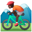 Pessoa Fazendo Mountain Bike: Tom de Pele Escuro