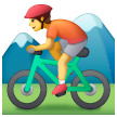 Pessoa Fazendo Mountain Bike