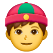 Pessoa Com Gorro Chinês