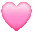 Coração Rosa