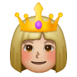 Princesa: Tom de Pele Médio-Claro