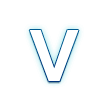 Регіональний індикатор, літера V
