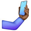 Selfie: Tom de Pele Médio-Escuro