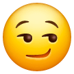 Rosto Com Sorriso Maroto