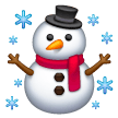 Muñeco De Nieve Con Nieve