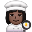 Cozinheira: Tom de Pele Escuro