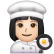 Cozinheira: Tom de Pele Claro