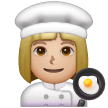 Cozinheira: Tom de Pele Médio-Claro