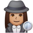 Detective Mujer: Tono de Piel Medio