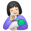Mulher Alimentando Bebê: Tom de Pele Claro
