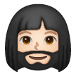 Mulher: Tom de Pele Claro, Barba
