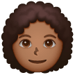 Mulher: Tom de Pele Médio-Escuro, Cabelo Cacheado