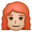 Mulher: Tom de Pele Médio-Claro, Cabelo Ruivo