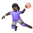 Jogadora De Handebol: Tom de Pele Escuro