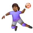Jogadora De Handebol: Tom de Pele Médio-Escuro