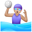 Mulher Jogando Polo Aquático: Tom de Pele Médio-Claro