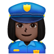 Policial Mulher: Tom de Pele Escuro