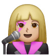 Cantora: Tom de Pele Médio-Claro