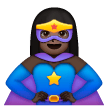 Super-Heroína: Tom de Pele Escuro
