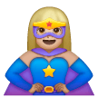 Super-Heroína: Tom de Pele Médio-Claro