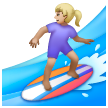 Mulher Surfista: Tom de Pele Médio-Claro