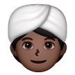 Mulher Com Turbante: Tom de Pele Escuro
