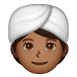 Mulher Com Turbante: Tom de Pele Médio-Escuro