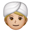 Mulher Com Turbante: Tom de Pele Médio-Claro