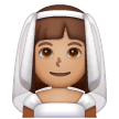 Noiva Com Véu: Tom de Pele Médio