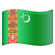 Vlag: Turkmenistan voor Samsung One UI 8.5