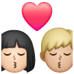 Baiser - Homme : peau claire, Femme : peau moyennement claire pour Samsung One UI 8.5