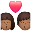 Beijo - Homem: Tom de pele médio-escuro, Mulher: Tom de pele médio-escuro para Samsung One UI 8.5