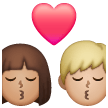 Beso: Mujer, Hombre, Tono De Piel Medio, Tono De Piel Claro Medio para Samsung One UI 8.5