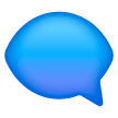 Left Speech Bubble for Samsung One UI 8.5