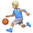 Homem Jogando Basquete: Pele Morena Clara para Samsung One UI 8.5