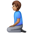 Klęczący mężczyzna: karnacja średnia dla Samsung One UI 8.5