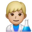 Man Scientist: Medium-Light Skin Tone for Samsung One UI 8.5