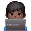 Mannelijke technoloog: donkere huidskleur voor Samsung One UI 8.5